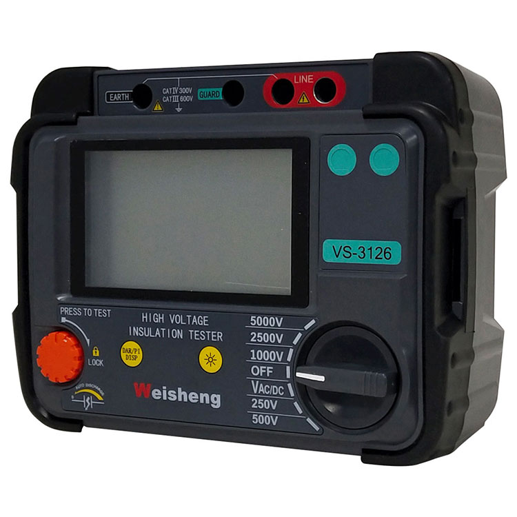 Cur Obsido in a Digital Insulation Tester pro certo Electrical Safety
